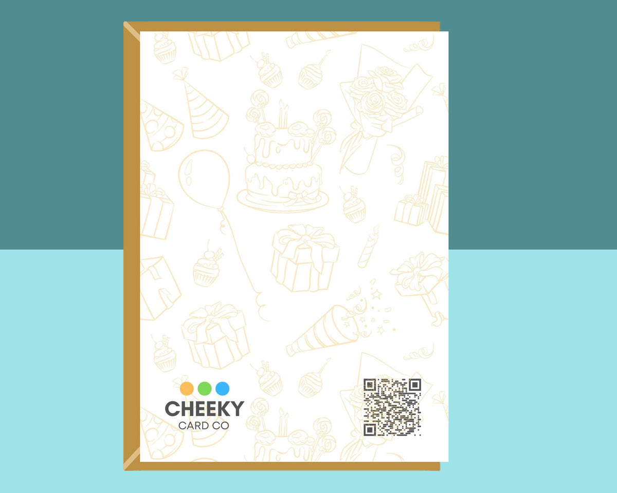 Funny 35th Birthday Card For Him or Her