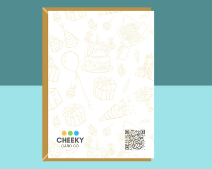 Funny 35th Birthday Card For Him or Her