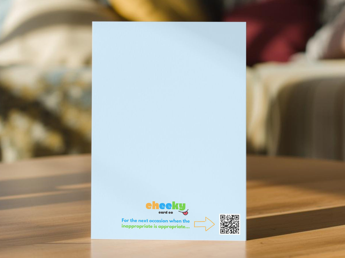 Funny Birthday Card for Dad