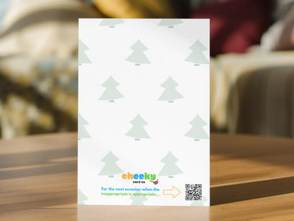 Funny Christmas Card for Croc Fans - For Him or Her - Ideal Xmas Card for Friend, Brother, Sister, Colleague
