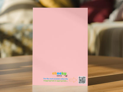 Funny 40th Birthday Card For Him or Her