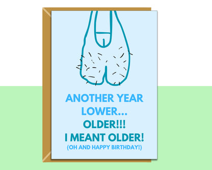Funny Birthday Card for Him - Friend, Boyfriend, Husband