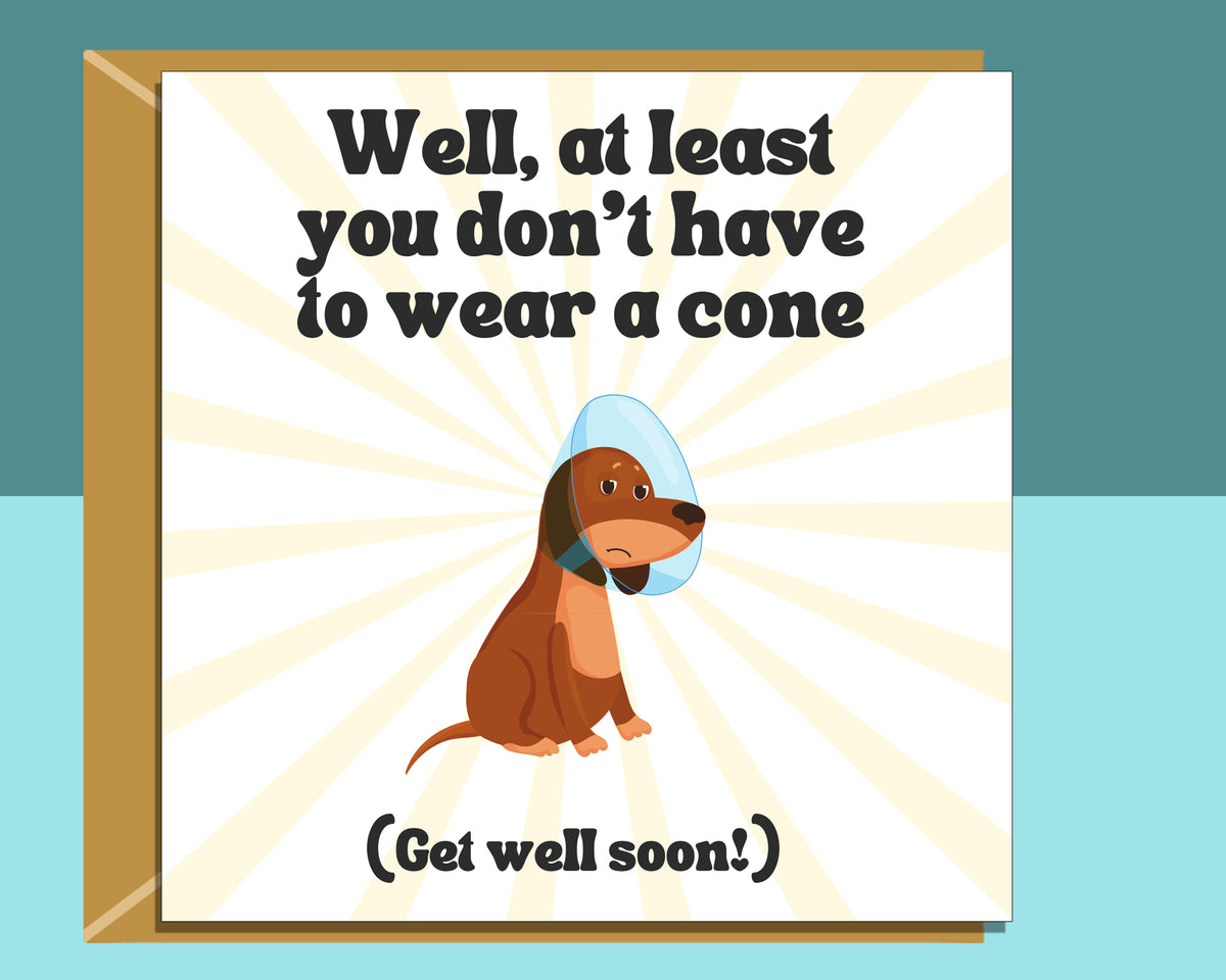 Funny Get Well Soon Card