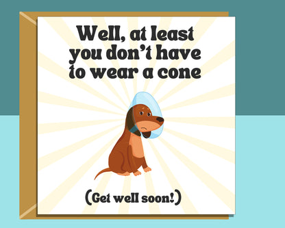 Funny Get Well Soon Card
