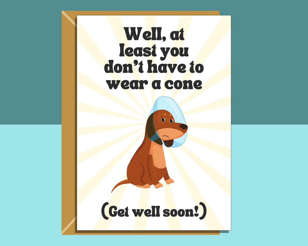 Funny Get Well Soon Card