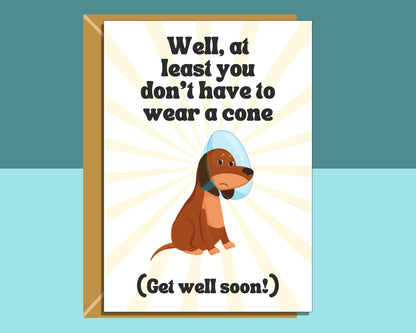 Funny Get Well Soon Card