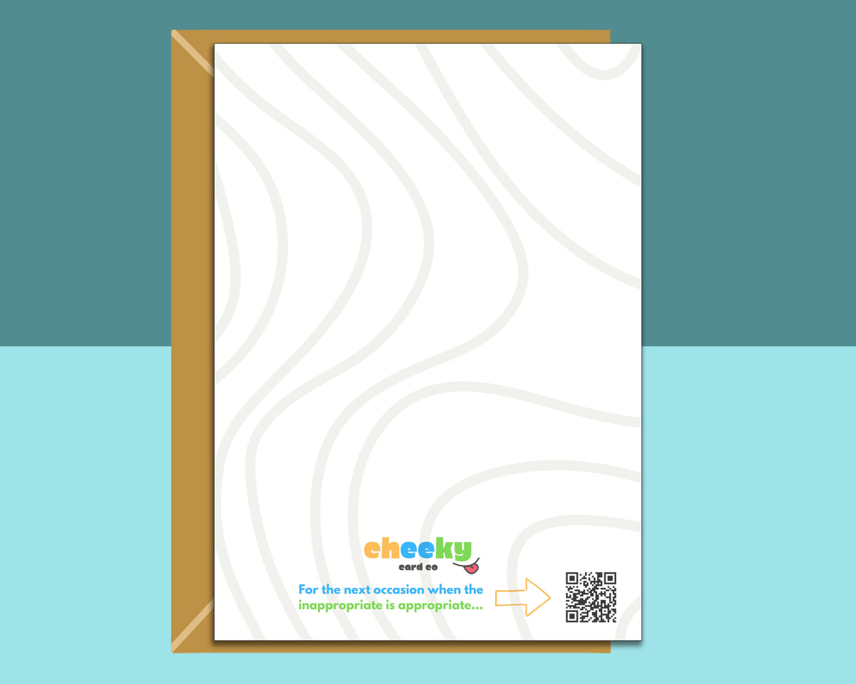 Funny 55th Birthday Card For Him or Her